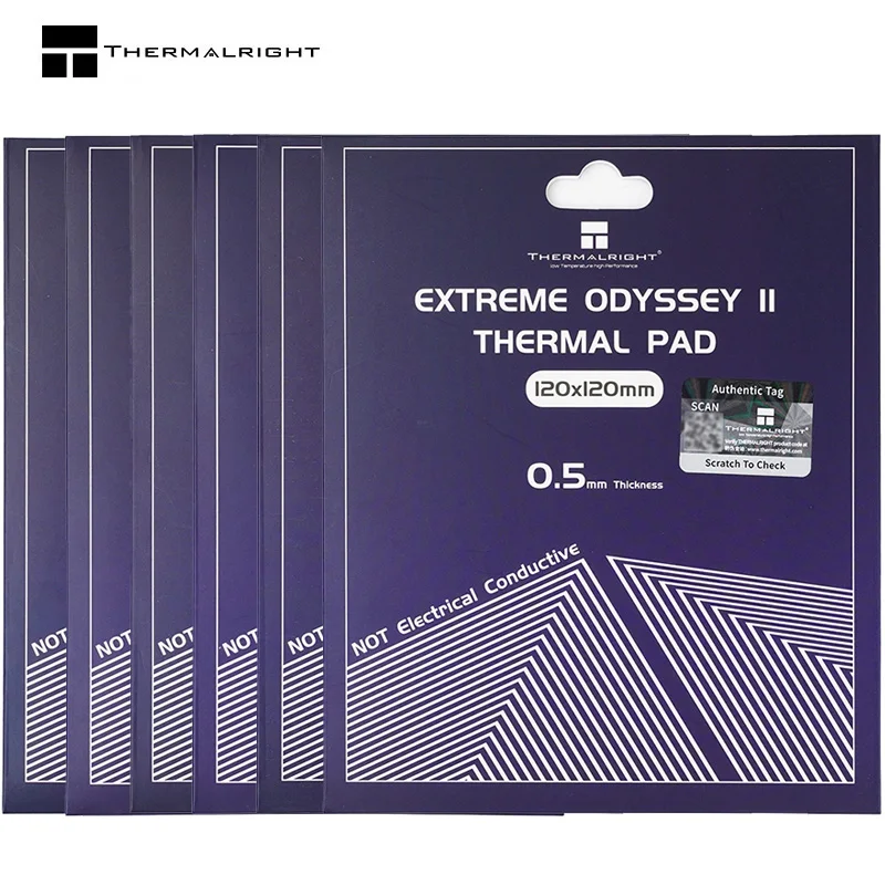 Новое поступление Thermalright Экстрим ODYSSEY II термопрокладка 14 8 w/mk записная книжка интегрированному чипу видеопамяти тепло