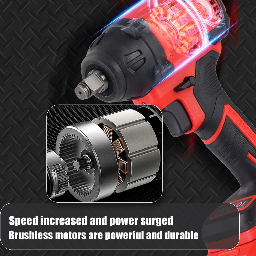 SENGXlN Electric Impact Driver Power Wrench Wholesale Professional 520N Lithium Battery Powered Hand-held Brushless