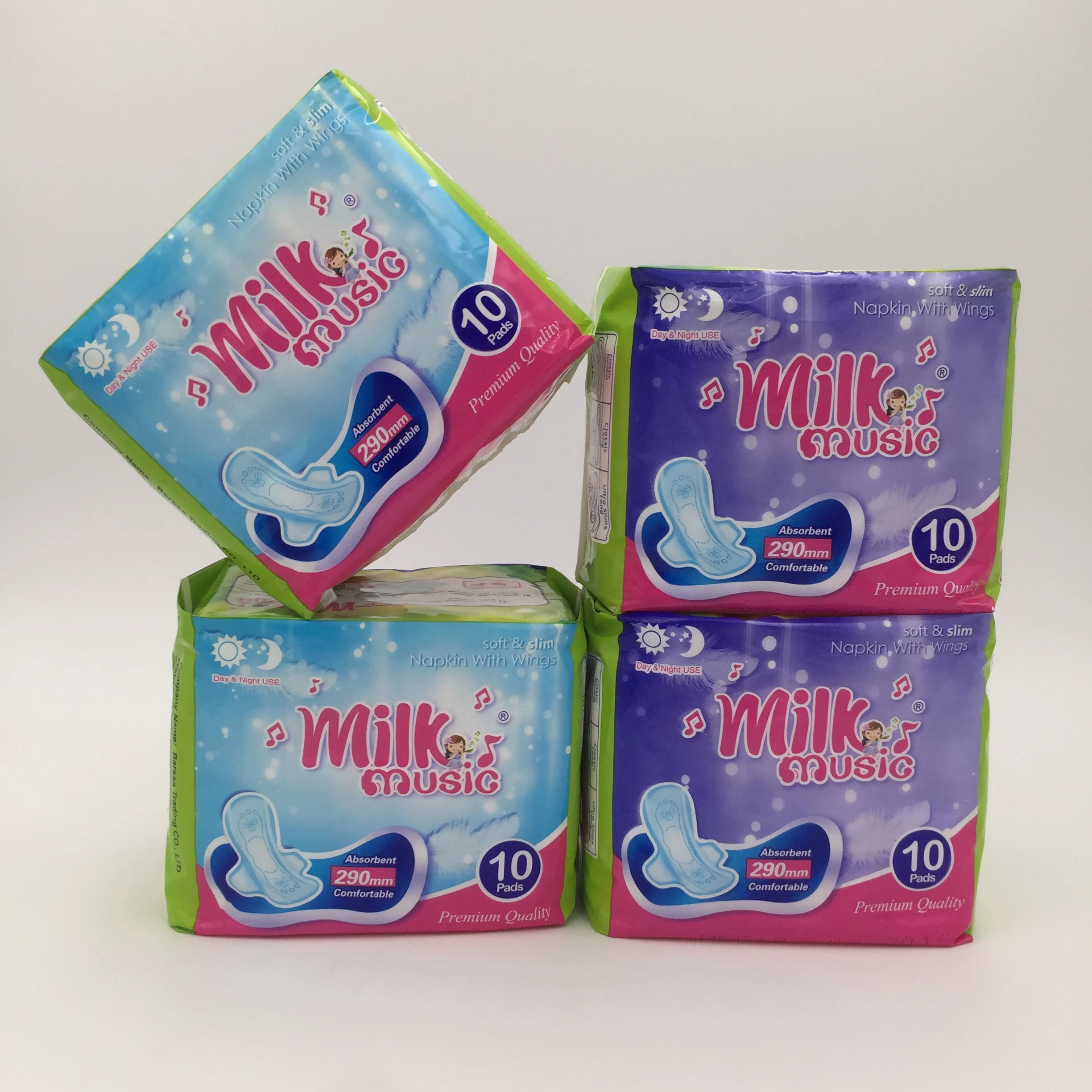 Super Absorbent Sanitary Napkin Manufacturer Wholesale wide winged Sanitary Pads For Women