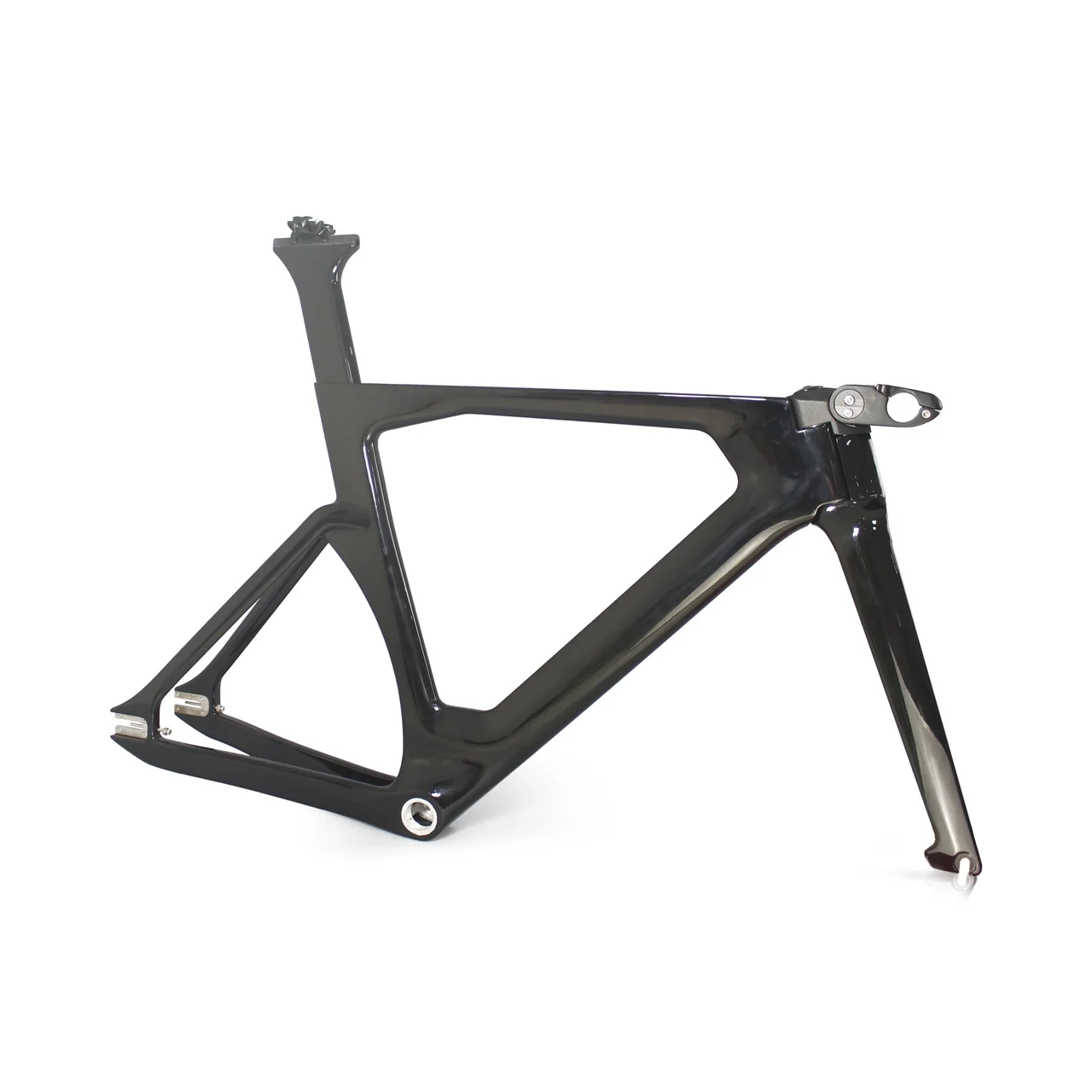 Most Popular Toray T700 Carbon Fiber Bicycle Frame, 48cm, 51cm, 54cm, 57cm Track/Fixed Gear Carbon Bike Frame