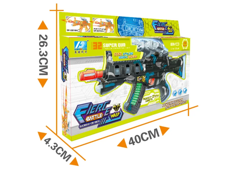 Hot Selling Light Up Gun Kids Boys Set Electric Space Shot Realistic Children Toys de juguete Toy Guns
