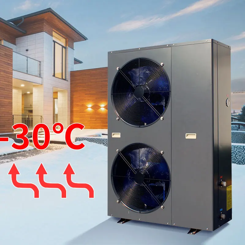 Monoblock Dc Inverters Low Temp Inverter R32 Air To Water Heat Pump Water Heater