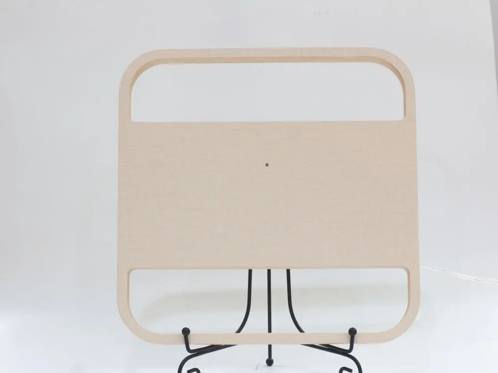 2024 12 Inch Home Bedroom Living Room Kitchen Office LED Wooden Digital Wall Calendar Clock  ET5068