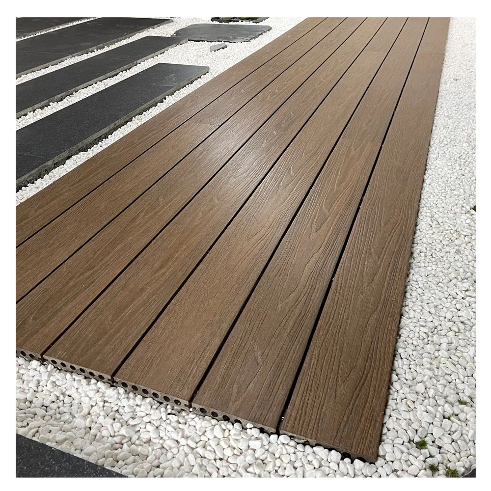 Outdoor Wpc Co-extrusion Decking WPC Terrace Decking Board