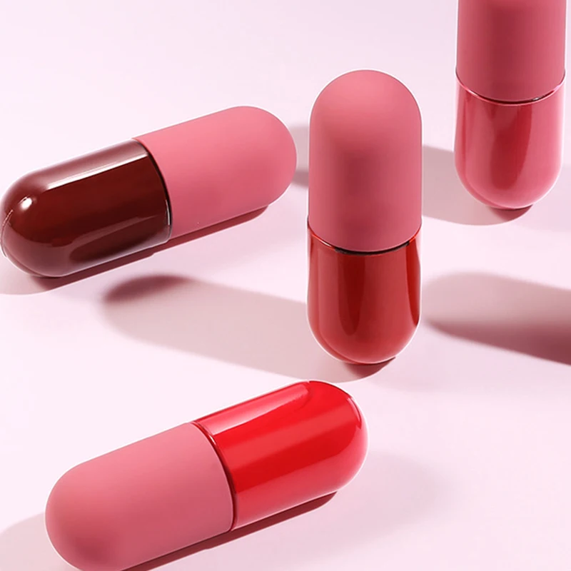 
Mini Liquid Lipstick Makeup Full Tint Lip Gloss Matte 