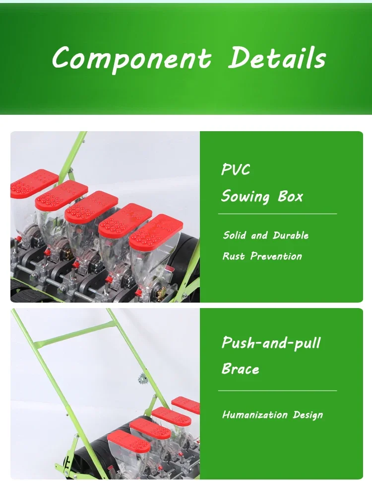 Vegetable Manual Seeder Carrot Seeder for Vegetable Small Coriander Cabbage Spinach Economical Hand Planter