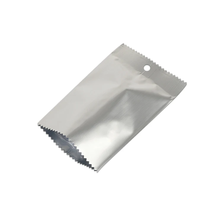 
Serrated Seal Silver Perforated Aluminum Plastic Film Rolls Blowing Composite Bag 