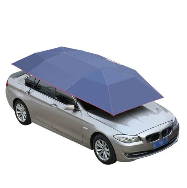 Universal Car Tent Movable Carport Folded Portable Automobile Protection Car Umbrella