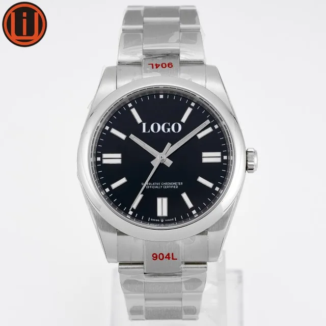 Luxury Pointer Watch 3230 Movement 904L Steel 41mm 124300 Mechanical