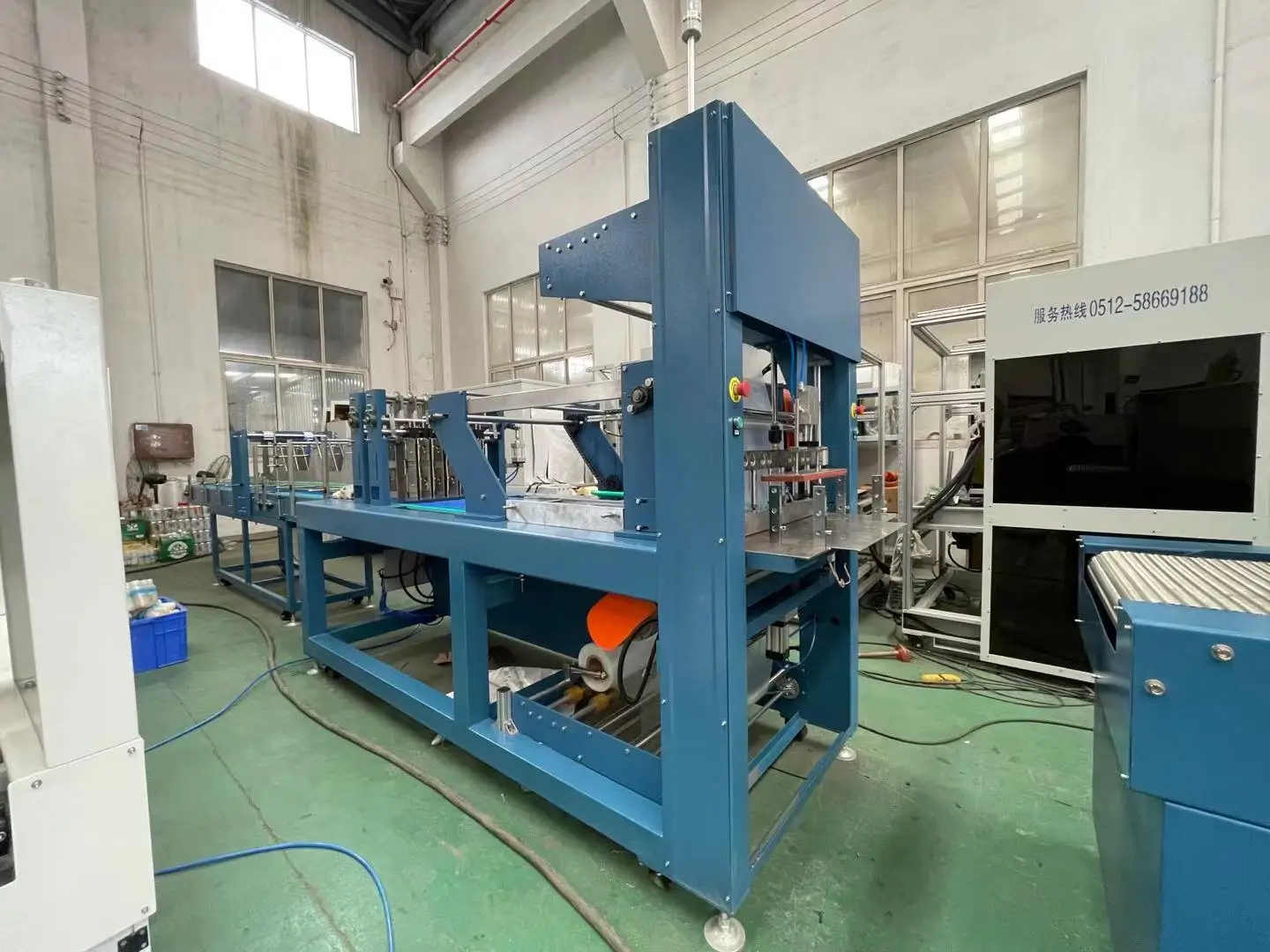 High quality thermo tunnel bottle drink bottle shrink tunnel bottle wrapping and packaging machine