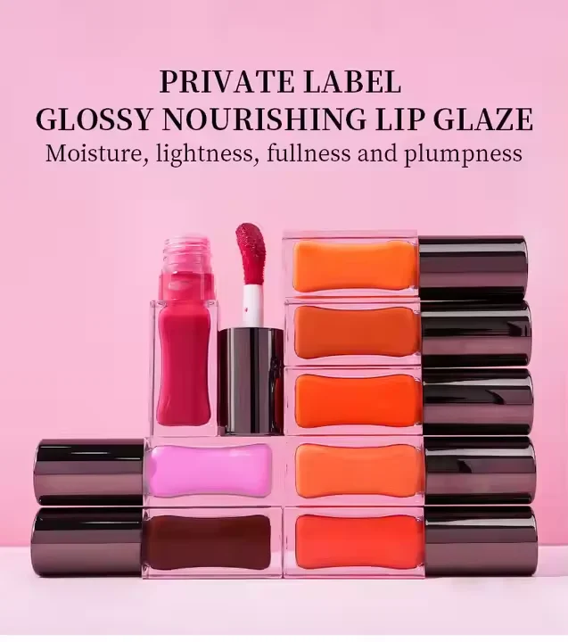 Super low price hot sale shiny lip gloss wholesale lip gloss private label cosmetic lip gloss