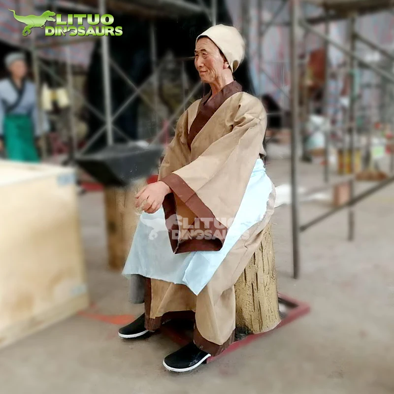 Life Size Animatronic Robot  Human Person Head