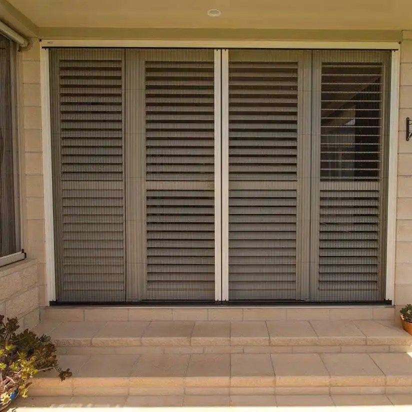 Галерея Не оставляющий следов выдвижной москитная сетка от насекомых для дверного