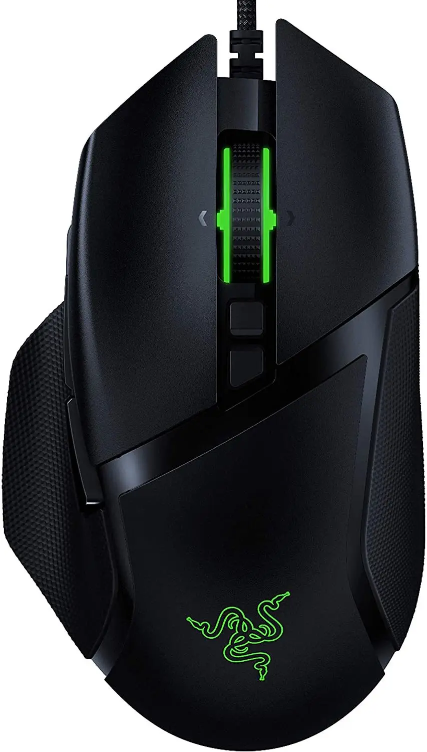 Gaming Computer Hardware & Software Razer Basilisk v2 Wired Gaming Mouse: 20K DPI Optical Sensor, Fastest Switch, Chroma RGB Li