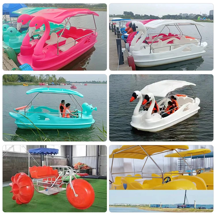 Трехколесный водяной трехколесный велосипед Rotomoulding Sea Bike
