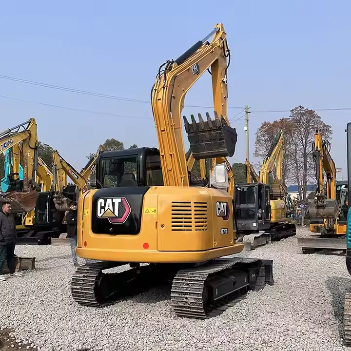 Used CAT307E2  Mini Crawler Excavator Good Condition