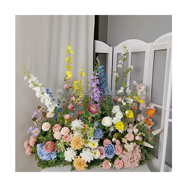 Горячий летний цветочный настольный бегун Роскошные Искусственные цветы стол весенний цветок