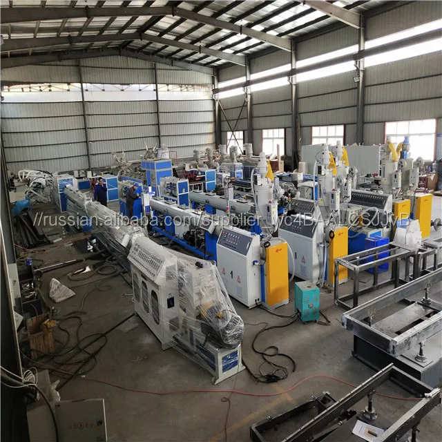 Полностью автоматическая ПВХ труба Резьбовая машина UPVC ПВХ водопроводная труба машина