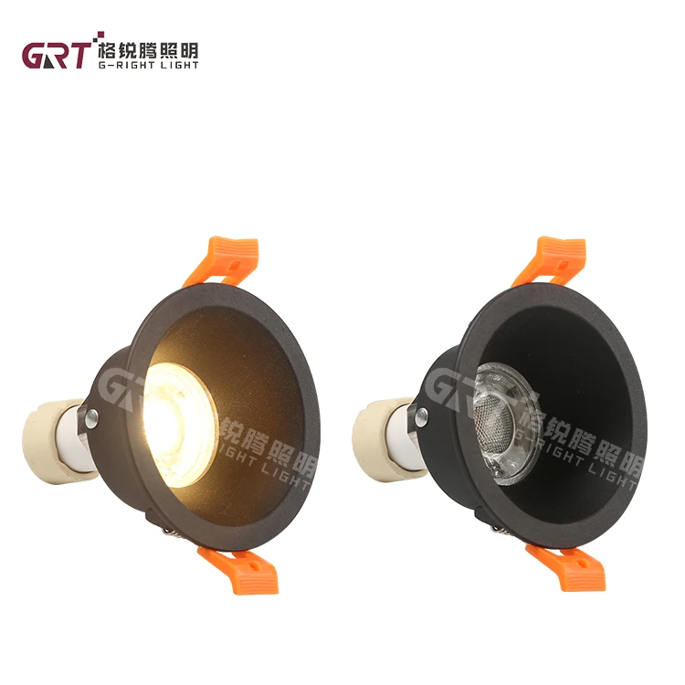 Super Brightness Gu10 Living Room 5w 7w 9w 12w 18w Recessed Mounted Ceiling Lamp Led Cob Downlight