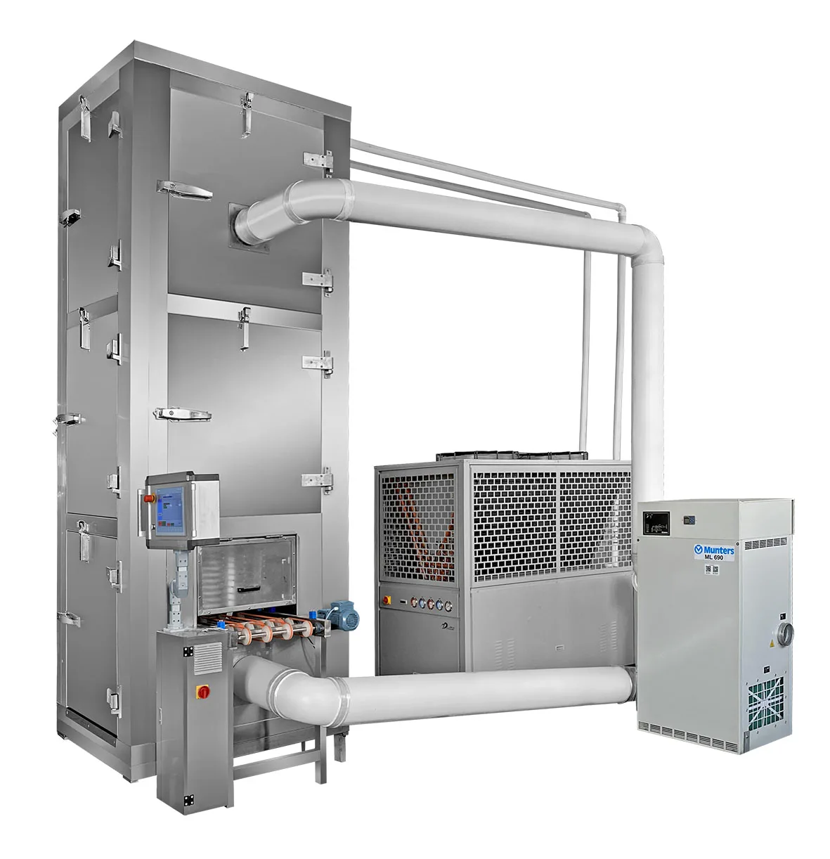 High capacity wafer production line