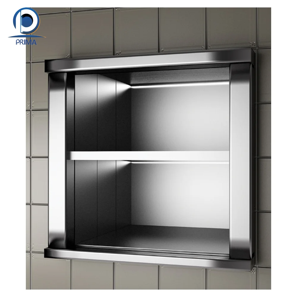 Prima WINDOW TYPE DUMBWAITERS FOR KITCHEN RESTAURANT LIFT FOOD ELEVATOR Mini kitchen food elevator dumbwaiter