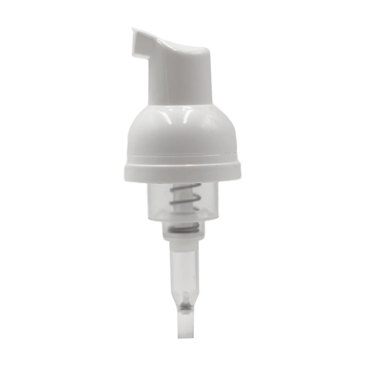 Factory direct cheap hand washing fluid white foam pump dispenser