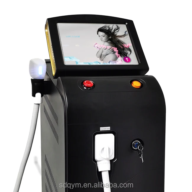 Hot selling 2021 alexandrite laser hair removal 3 wavelength 755 1064 808 diode laser hair removal machine