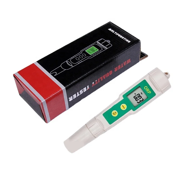 IP 67 Water Resistance ORP Meter Oxidation-Reduction Potentiometer Tester Water Quality Redox Tester for Swimming Pool Aquarium
