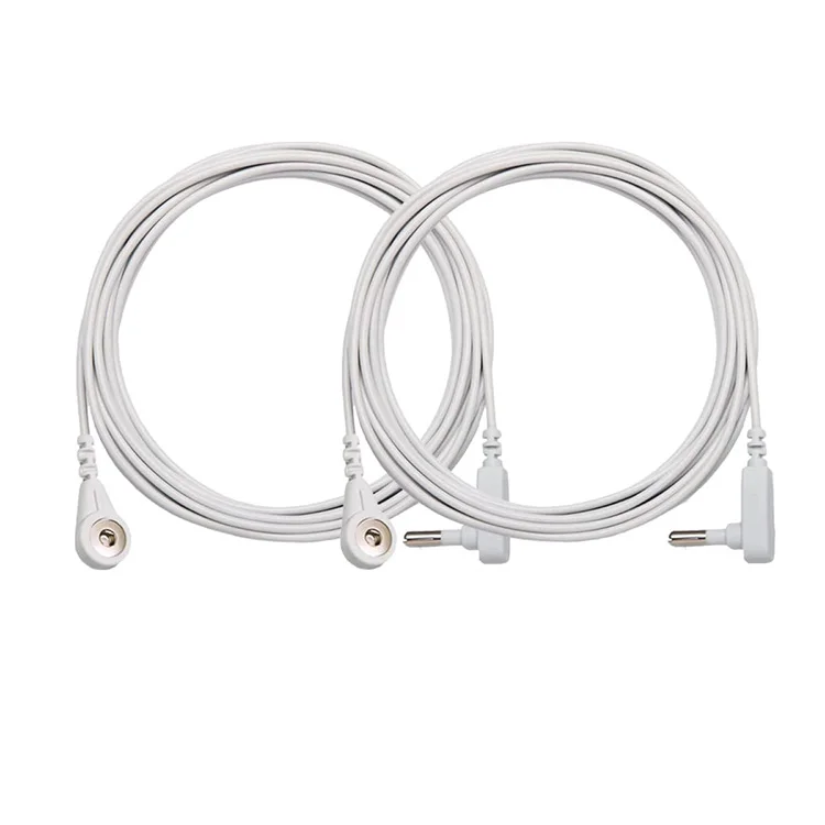 2PCS Grounding Cords 4.5M Earth Cable Replacement Earthing Wire Accessories For Grounding Sheet Grounding Mat Pillowcases