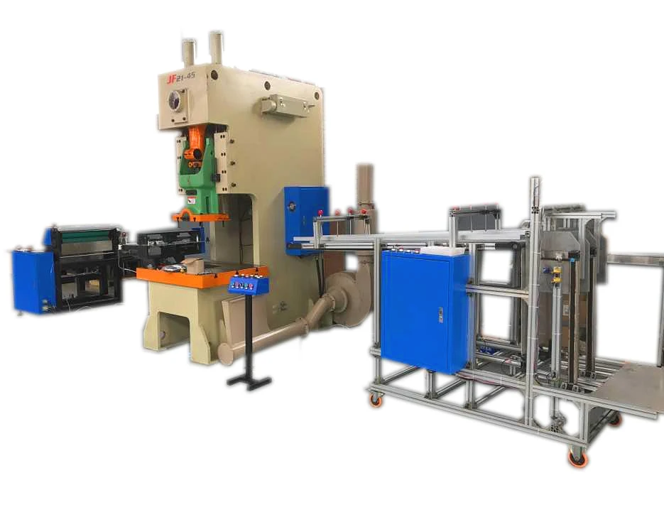 WD-80T  Full Automatic Aluminium Foil Container Tray Making Machine Pressing machine