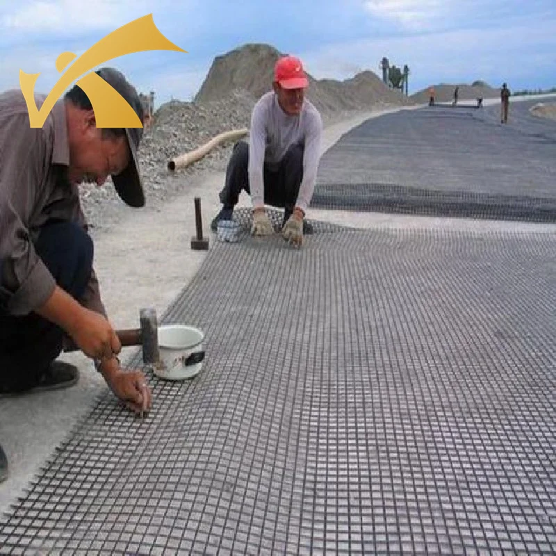 Fiberglass Geogrid 100/100 Driveway Reinforcement Best Price for driveway pavement Buy Now!