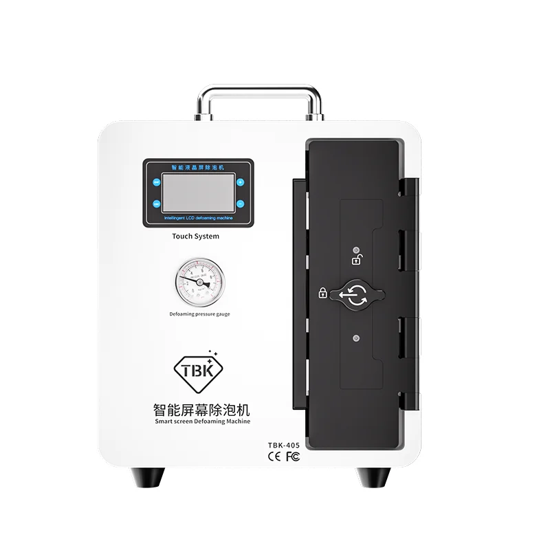 Прямая Заводская поставка, встроенный воздушный компрессор, Пенообразователь для мобильного телефона, ЖК-дисплей, замена, ремонт, Debubble TBK 405 Mini