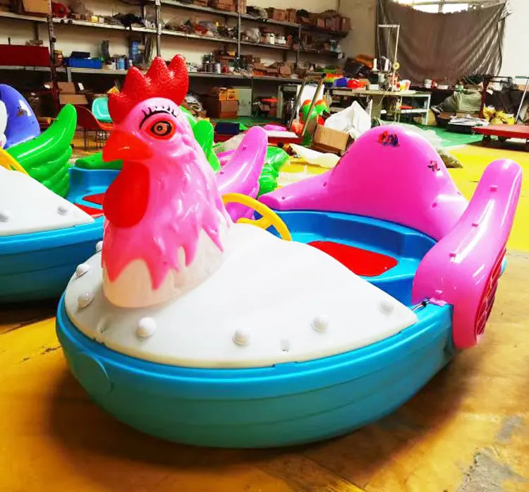 Дубай электрический 12 в бампер лодка для продажи высокое качество Инженерная пластиковая аквапарк детская лодка с веслом со светодиодными фонарями