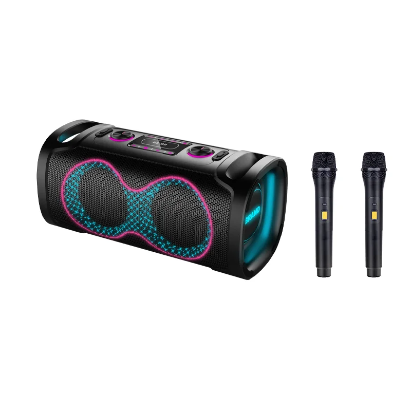 Factory direct wholesale. Large speaker for home radio, with heavy bass and high-power. Bluetooth speaker for square dancing.