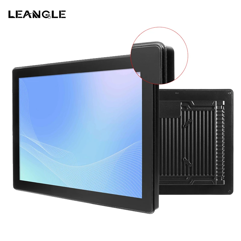 Четырехъядерный процессор 2,0 ГГц Процессор I3 I5 I7 считываемый все в одном компьютер сенсорный экран Aio Встроенная промышленная панель ПК