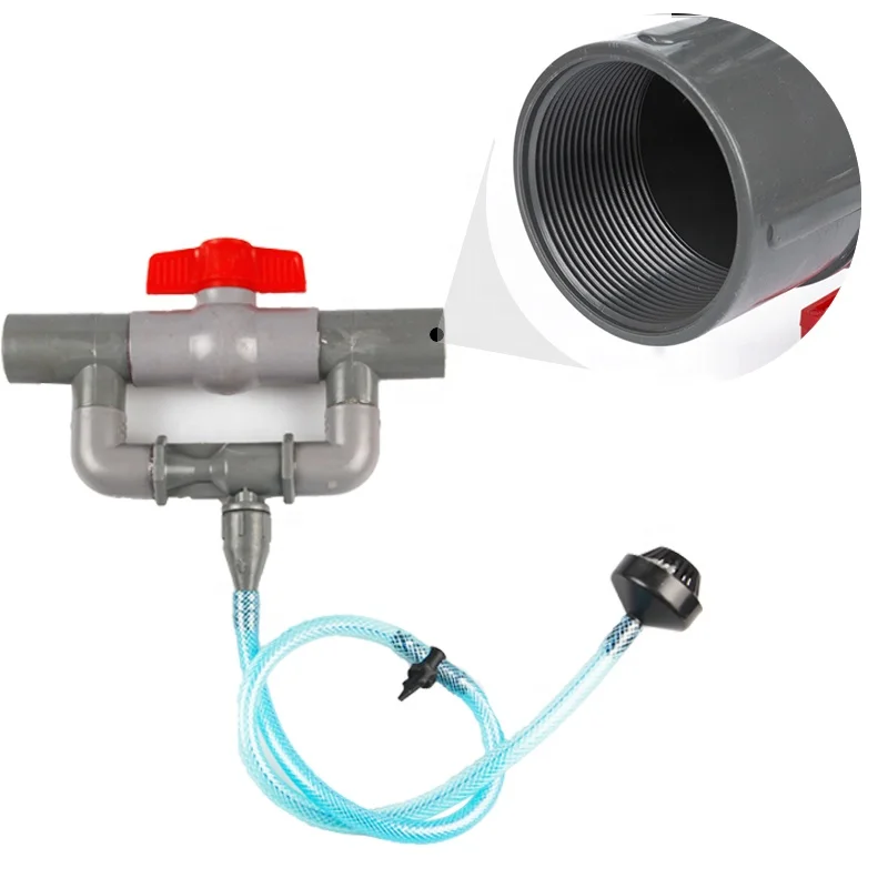 Water tube kits irrigation venturi fertilizer injector for farm irrigation system
