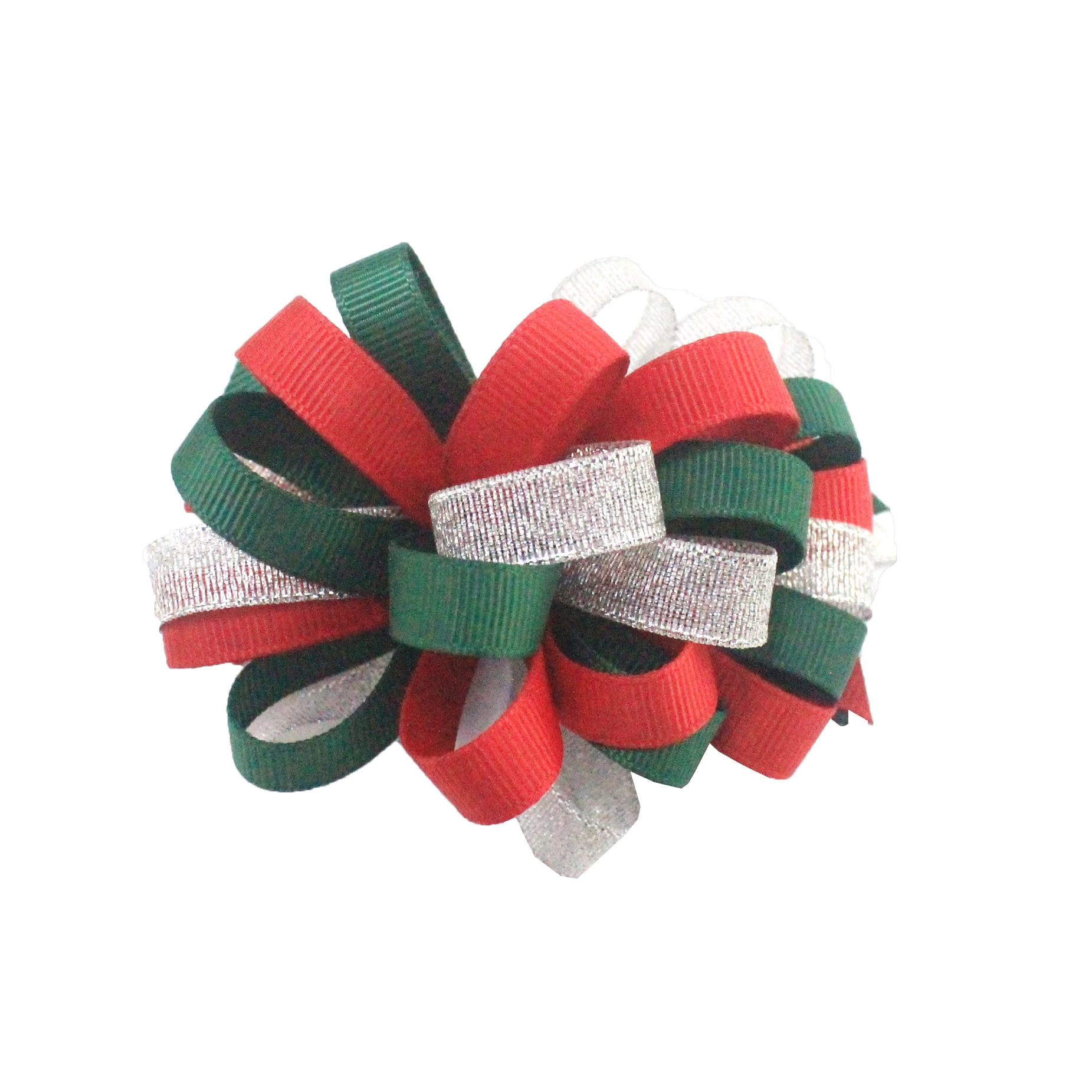 3 inch Christmas hair bows  colorful cute  hair clip  for girls