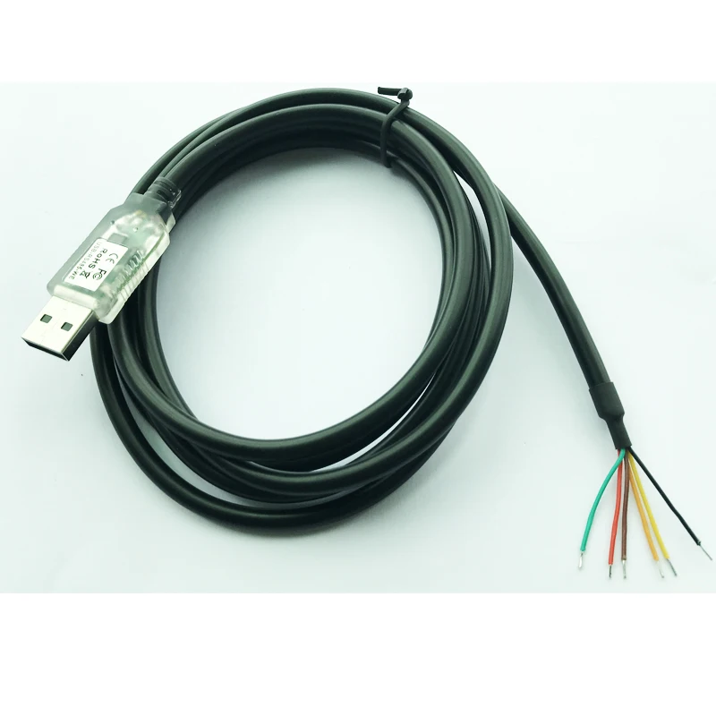 Utech FTDI Chip usb to RS485 Cable with TX/RX LEDs, Wire End, 1.8M USB-RS485-WE compatible or more customization welcome