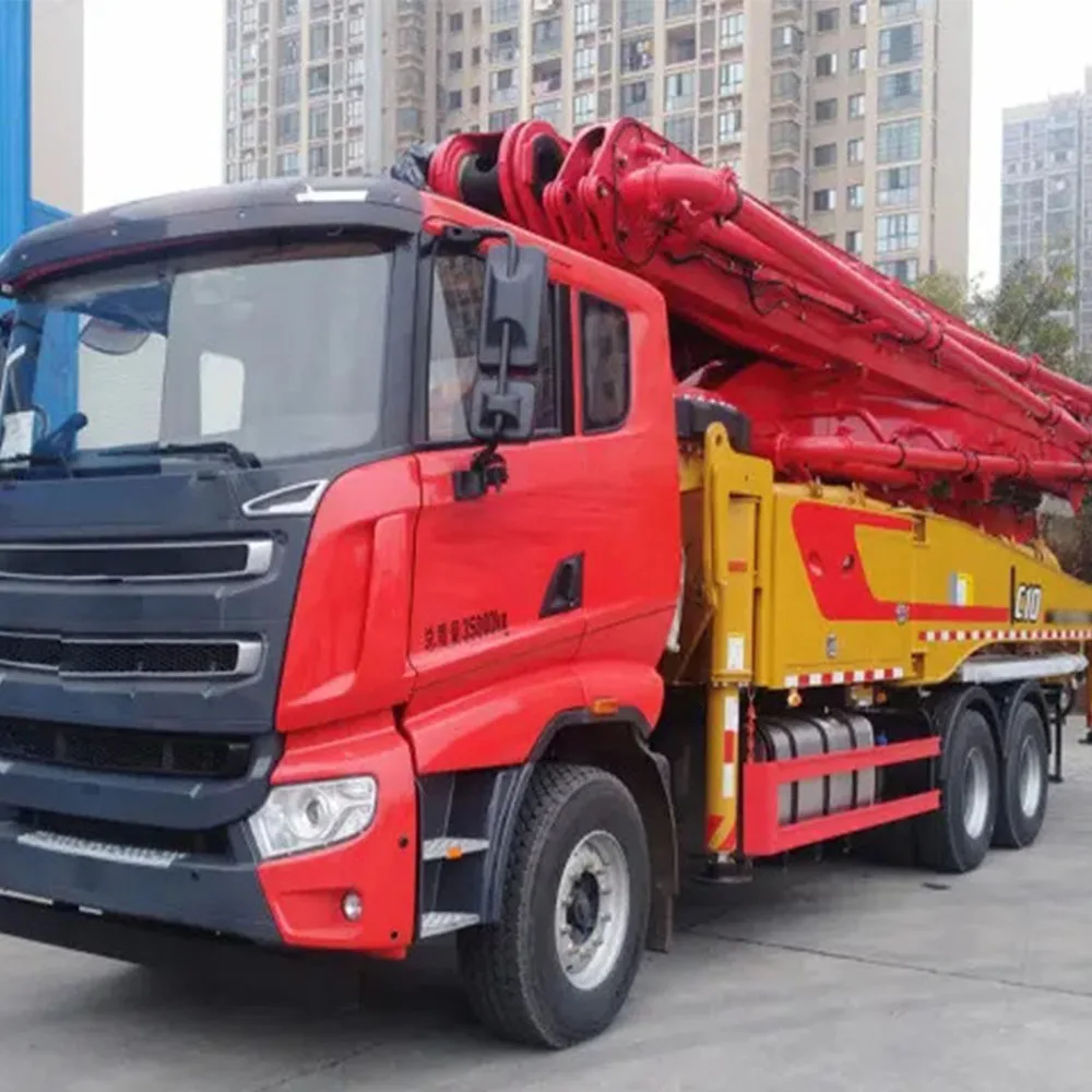 The Best Quality Original 27 Meters Height Used Concrete Pump Used Crane Truck