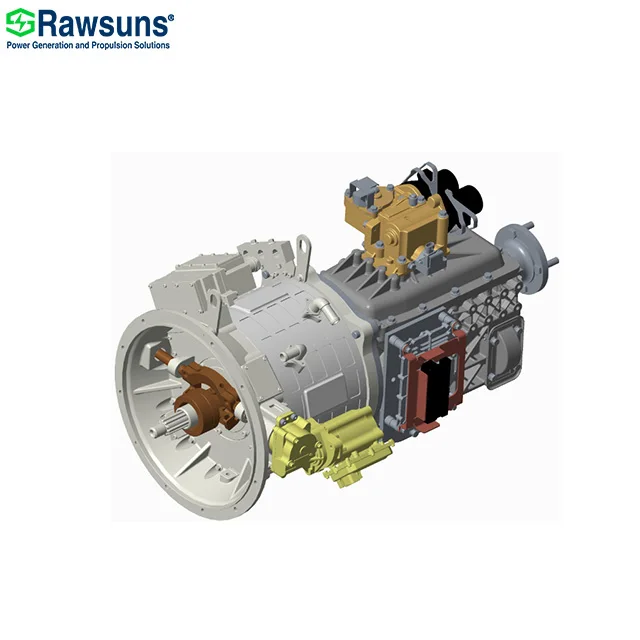 72KW 3300Nm electric drive motor + 6 gear AMT transmission ev car conversion kit for 4.5-12 ton light and medium truck