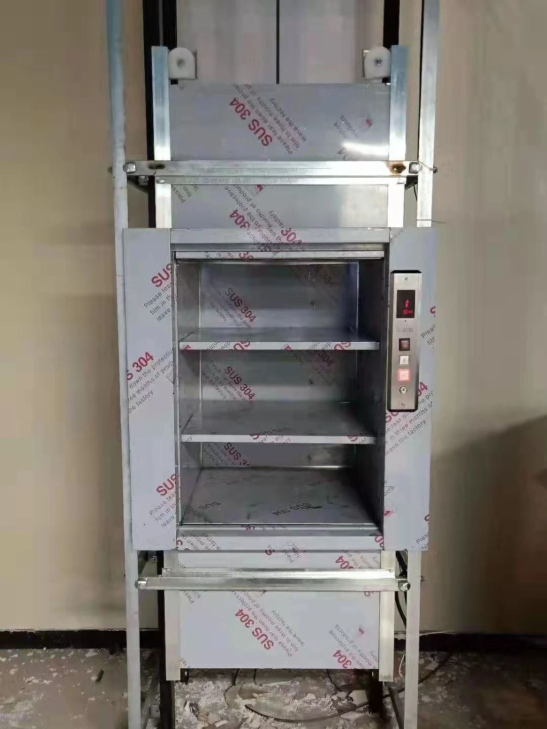 Подвал для кухни лифт прачечной подъемник гантелей/100 кг 200