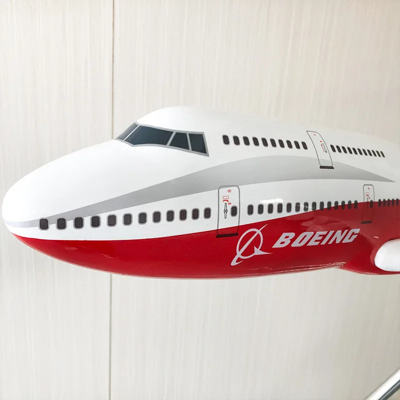 120cm Boeing Airline B747 1/58 Large Scale Hanging Model Aircraft for Display