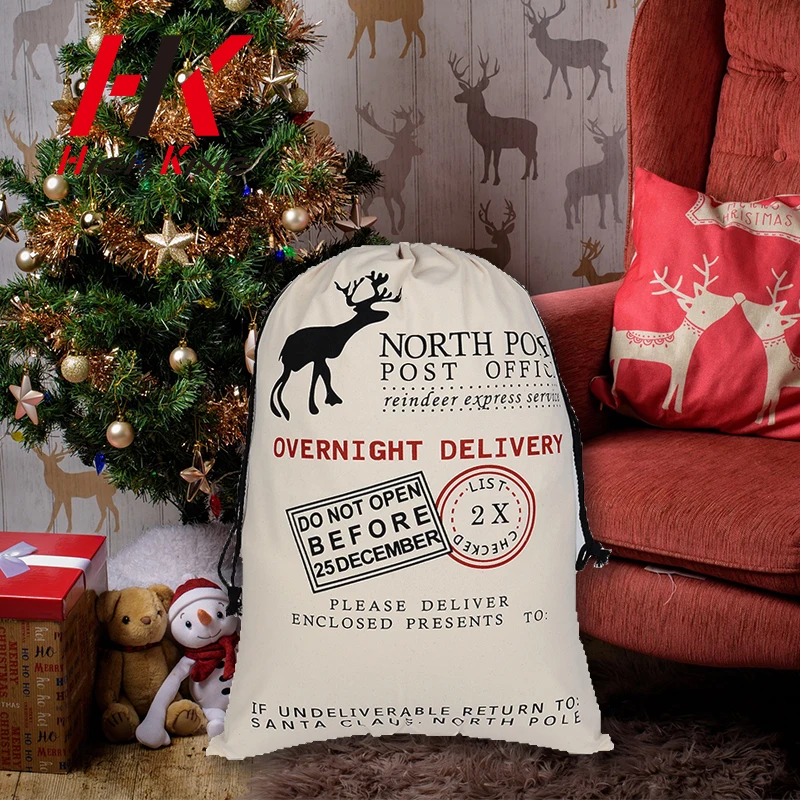 High King New design personalized Christmas cheap santa sacks