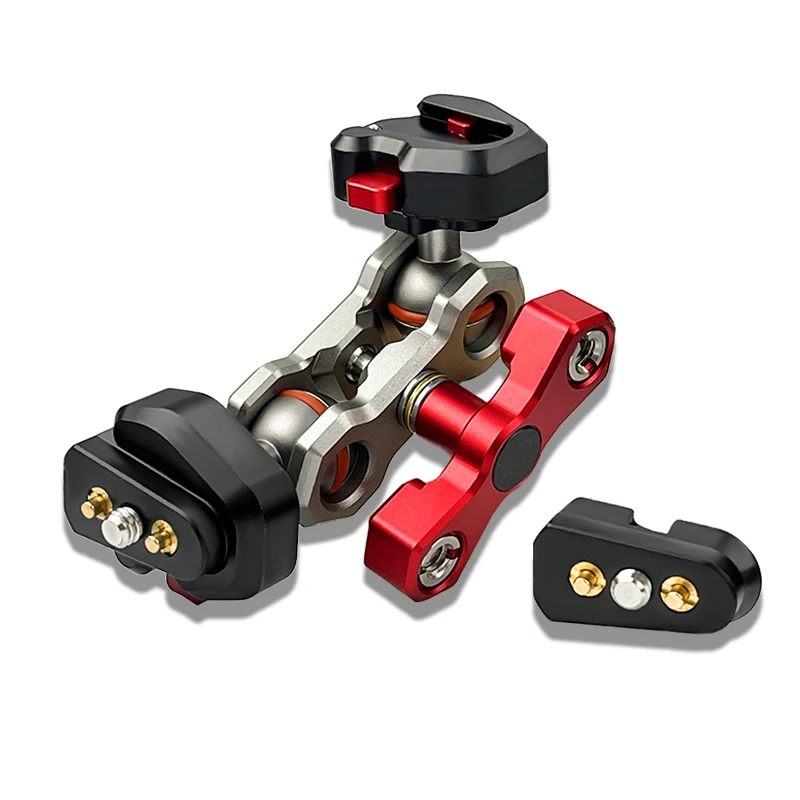 Yuanyu New style goods in stock camera accessories Magic Arm with double 1/4 screw For Gopro Adapter