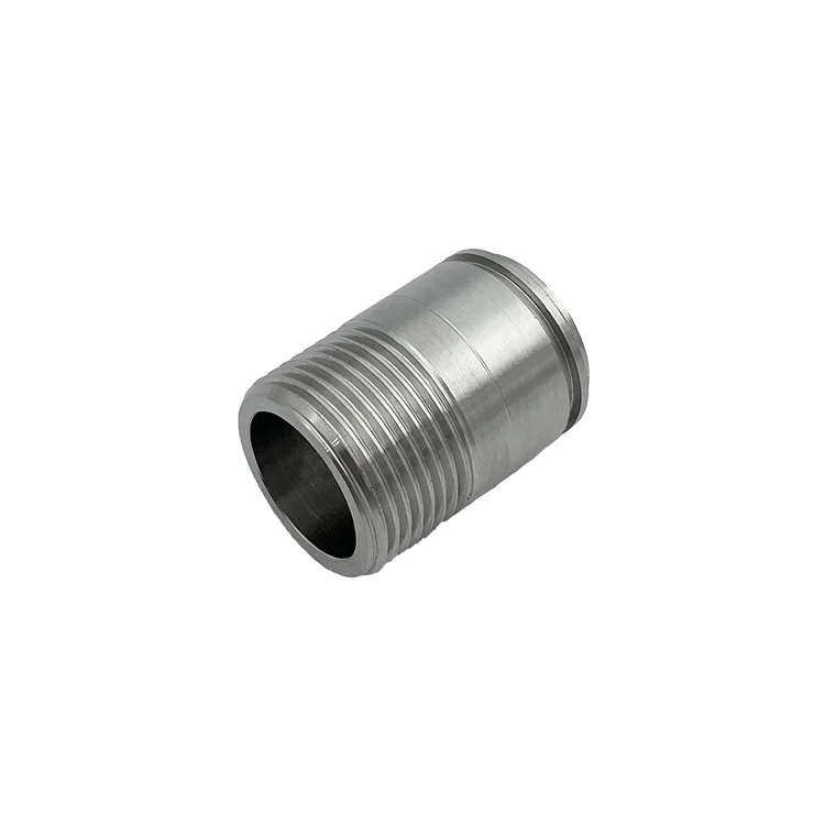 Chinese manufacturer factory sale 304 316 stainless steel pipe nipple pipe fitting