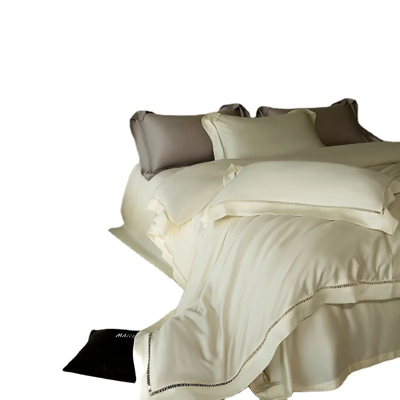 Wholesale Luxury Genuine 100% Organic Bamboo Viscose Cooling Fitted Sheet BedSheet 400 Thread Count