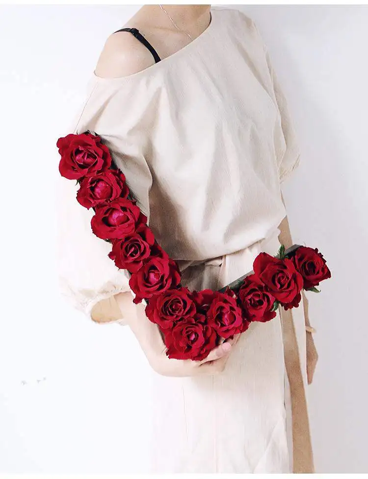 
Custom luxury waterproof letter shape paper flower gifts packaging 