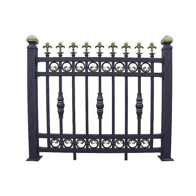 New Design Balcony Power Coated Aluminium Alloy Railings For Hotel And Villafoutdoor aluminum   abricate handrail and railing