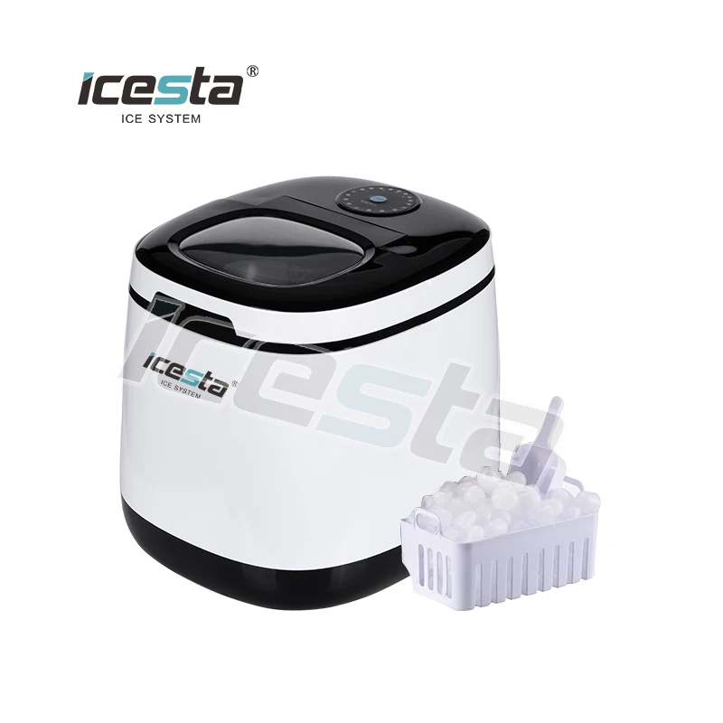 ICESTA mini household portable bullet ice making machine