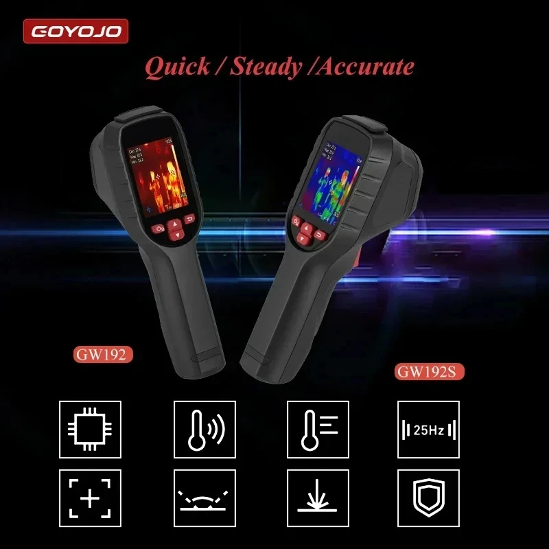 GW256 New Thermal Imaging Camera for Water Pipe Leak and Power Electrical 256*192 Handheld Infrared Thermal Imager